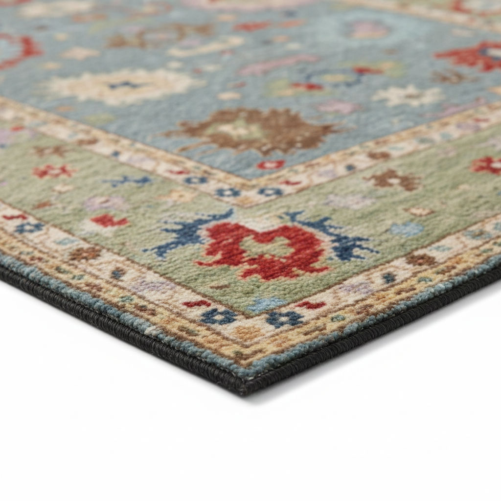 ELARONA - Hand Knotted Oushak Carpet